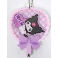 Key Chain - Paper fan - Sanrio characters / Kuromi