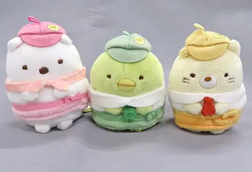 Plush - Sumikko Gurashi / Shirokuma & Penguin? & Neko (Gattinosh)