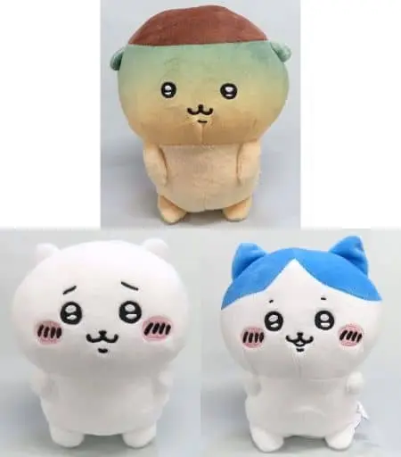 Plush - Chiikawa / Chiikawa & Hachiware & Kuri-Manjuu