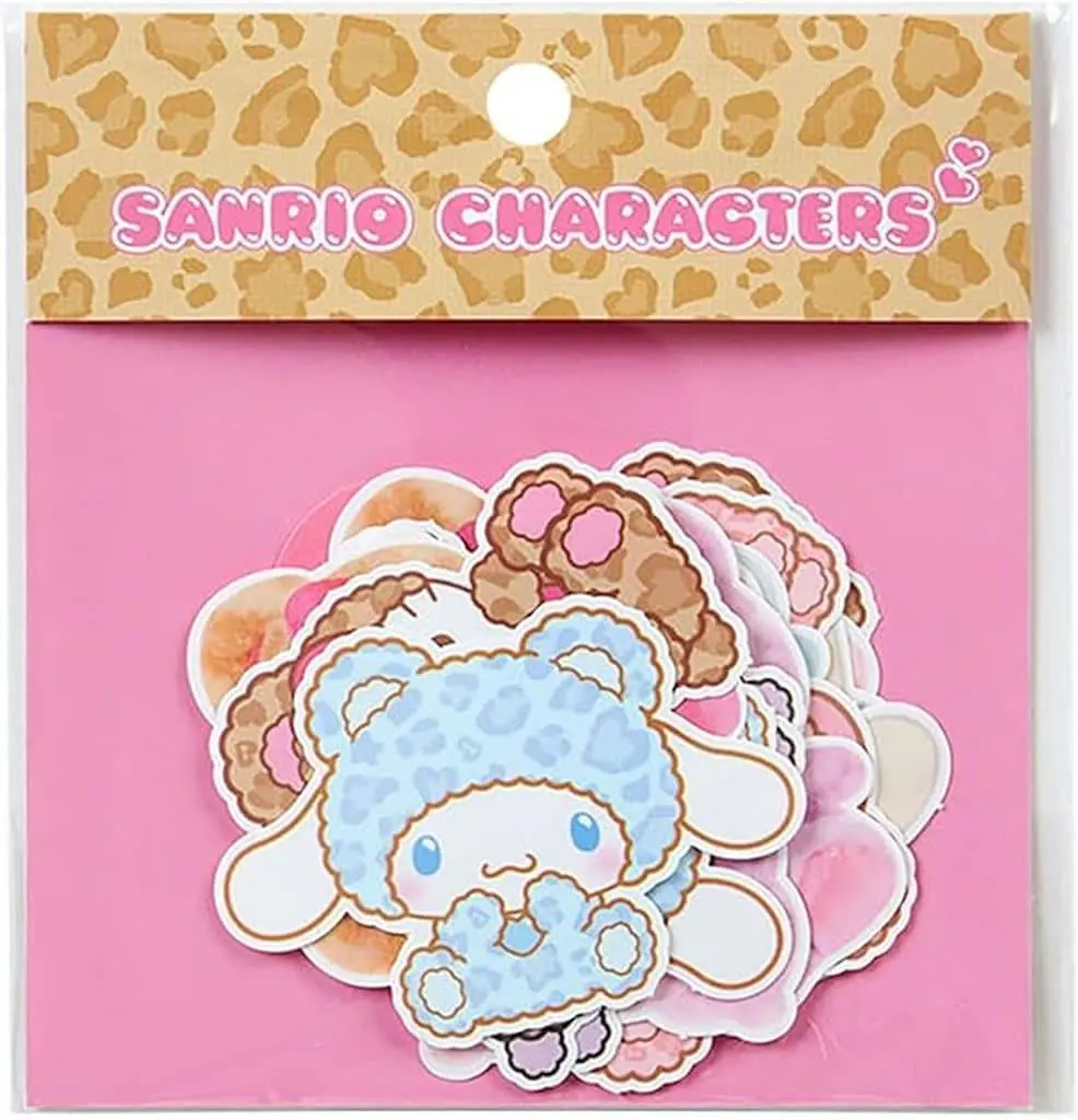 Stickers - Sanrio characters / My Melody & Hello Kitty & Cinnamoroll & Kuromi