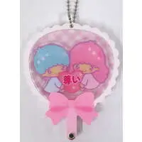 Key Chain - Paper fan - Little Twin Stars / Kiki & Lala