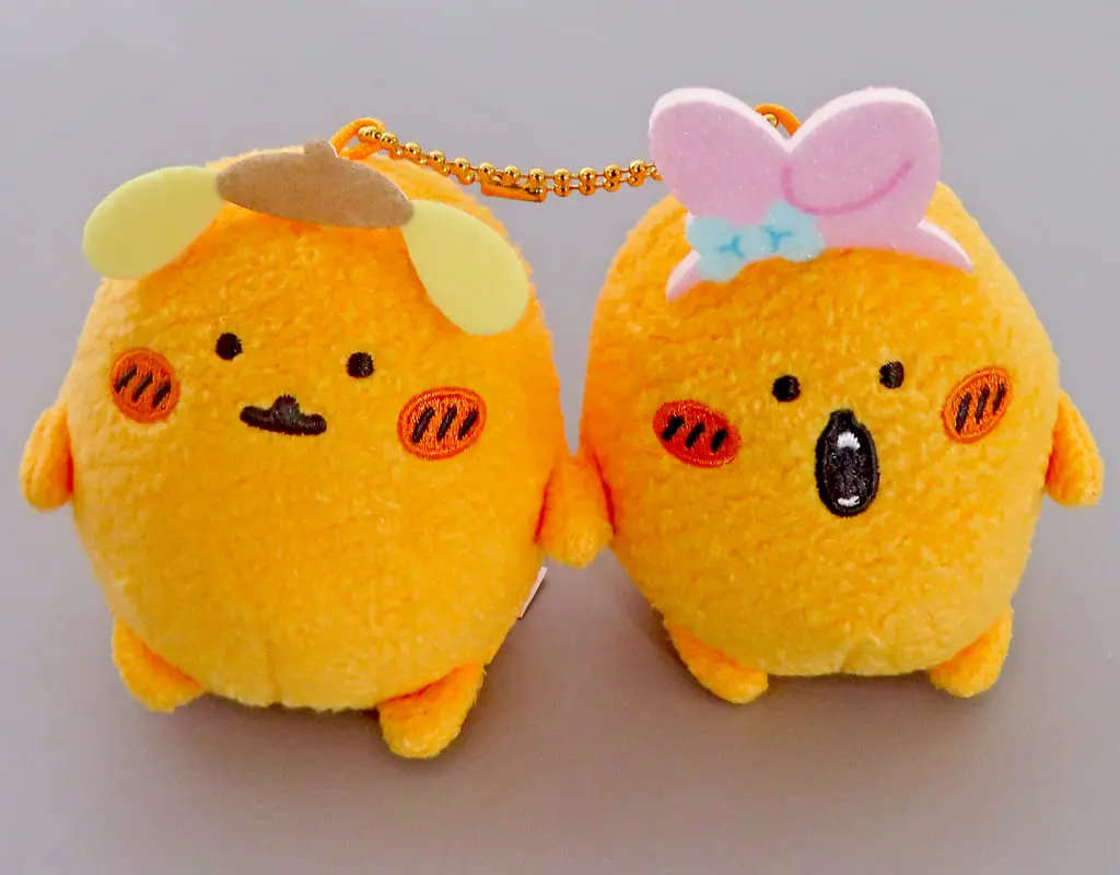 Key Chain - Plush - Plush Key Chain - Mogura Croquet / My Melody & Pom Pom Purin