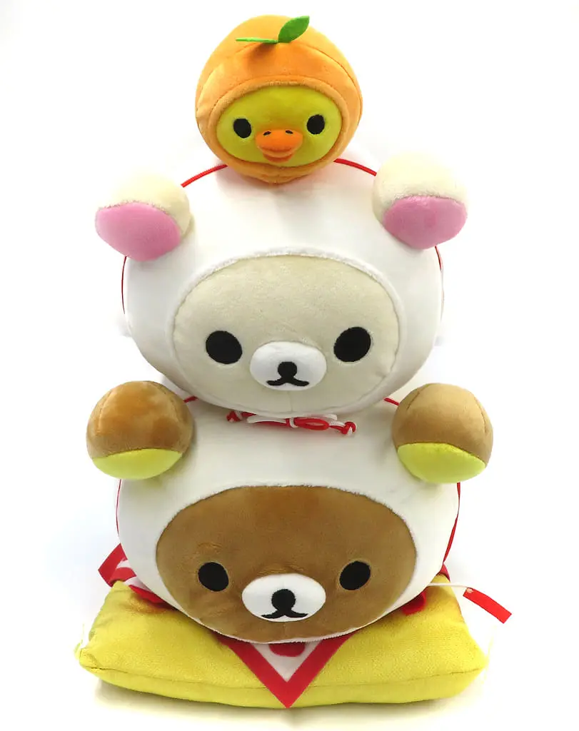 Plush - RILAKKUMA / Korilakkuma & Kiiroitori & Rilakkuma