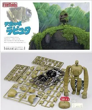 Plastic Model Kit - Castle in the Sky / Robot Troopers & Sheeta & Kitunerisu (Fox squirrel)