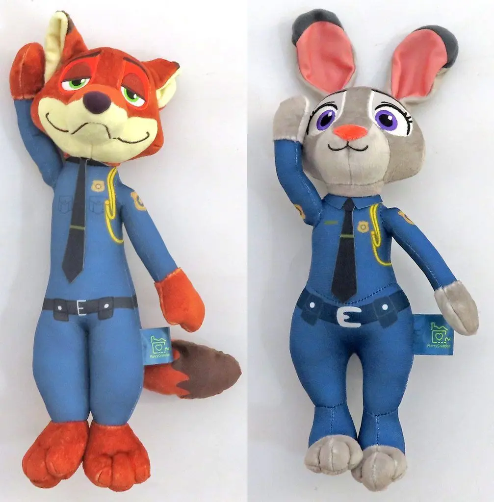 Plush - Zootopia / Nick Wilde & Judy Hopps