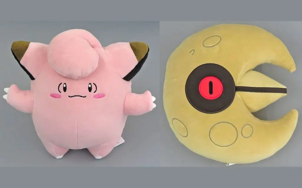 Plush - Pokémon / Clefairy & Lunatone