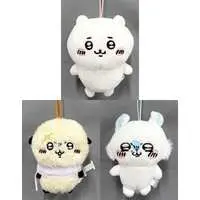 Plush Key Chain - Chiikawa / Momonga & Rakko