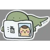 Chiikawa Stickers Just right for Smartphone - Chiikawa / Kuri-Manjuu