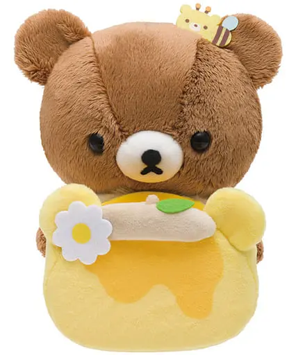 Plush - Smartphone Stand - RILAKKUMA / Chairoikoguma