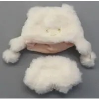 Plush Clothes (10cm用 マシュマロくまちゃんのセット(ホワイト) ぬいぐるみ衣装)