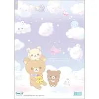 Stationery - Plastic Folder (Clear File) - RILAKKUMA