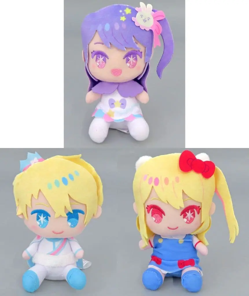 Plush - Oshi no Ko / Hello Kitty & Hoshino Ai & Hoshino Aqua & Hoshino Ruby