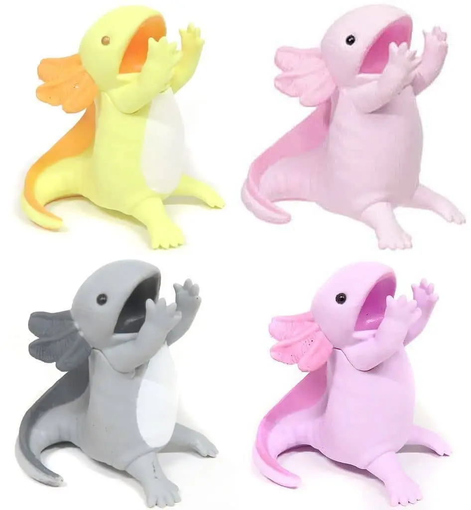 Trading Figure (全4種セット 「パクっと! ウーパールーパー」)