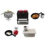 Trading Figure - Camp Gear & Food Mascot