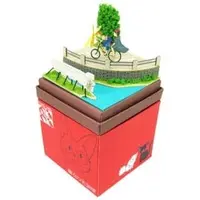 Miniature Art Kit - Kiki's Delivery Service / Jiji & Kiki & Lily & Tombo