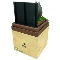 Miniature Art Kit - My Neighbor Totoro / Susuwatari (All Blacky) & Big Totoro & Mid Totoro & Mini Totoro