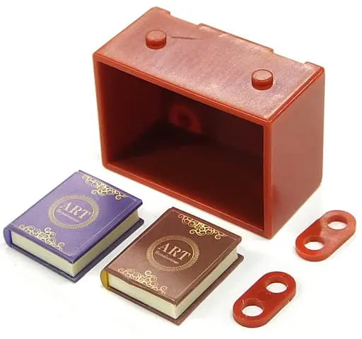 Trading Figure - Hide! Secret old books and bookshelf mascot