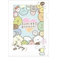 Stationery - Plastic Folder (Clear File) - Sumikko Gurashi