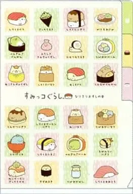 Stationery - Plastic Folder (Clear File) - Sumikko Gurashi