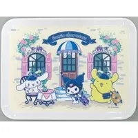 Character Tray - Sanrio characters / Pom Pom Purin & Cinnamoroll & Kuromi