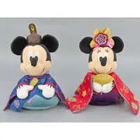 Plush - Disney / Minnie Mouse & Mickey Mouse