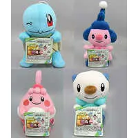 Plush - Pokémon / Oshawott & Squirtle & Happiny & Mime Jr.