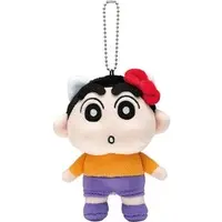 Key Chain - Plush - Plush Key Chain - Crayon Shin-chan / Hello Kitty & Nohara Shinnosuke