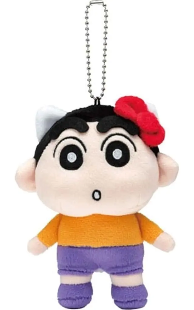 Key Chain - Plush - Plush Key Chain - Crayon Shin-chan / Hello Kitty & Nohara Shinnosuke