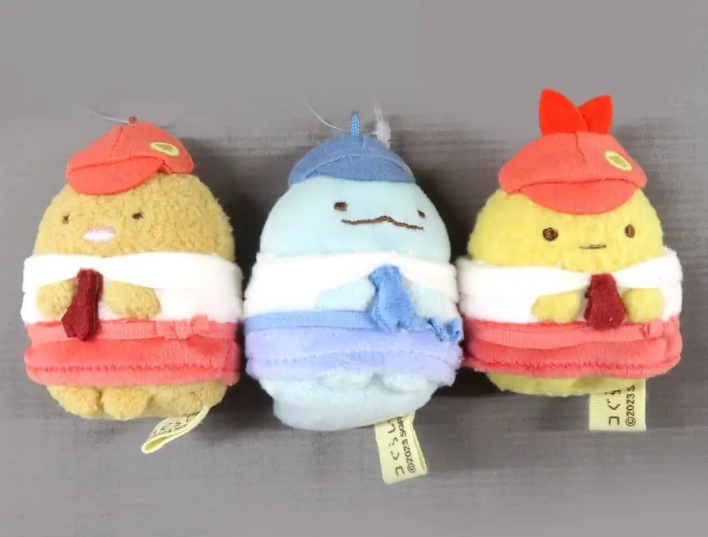 Plush - Sumikko Gurashi / Tonkatsu (Capucine) & Ebifurai no Shippo (Nulpi Chan) & Tokage