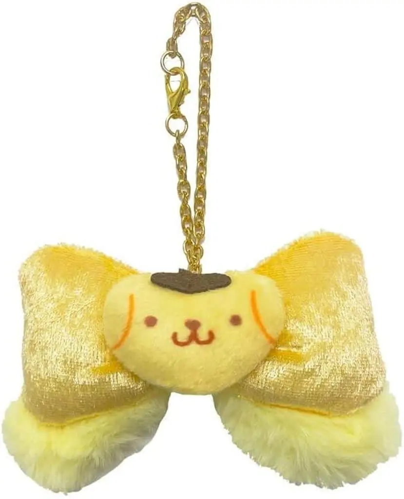 Fuwamimi Ribbon Bag Charm - Sanrio characters / Pom Pom Purin