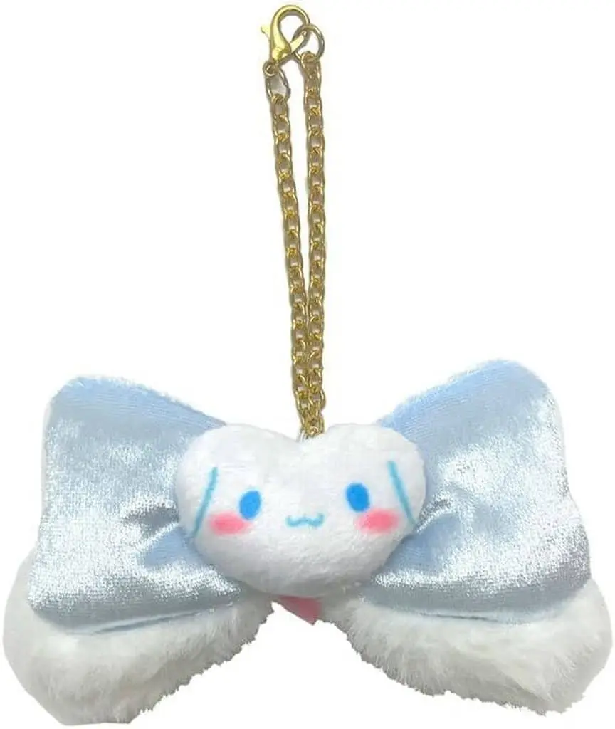 Fuwamimi Ribbon Bag Charm - Sanrio characters / Cinnamoroll