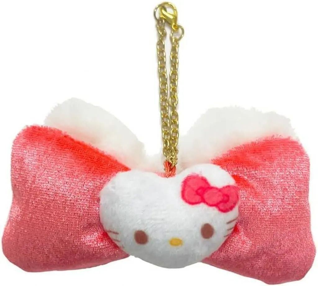 Fuwamimi Ribbon Bag Charm - Sanrio characters / Hello Kitty