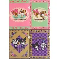 Stationery - Plastic Folder (Clear File) - Sanrio / My Melody & Kuromi