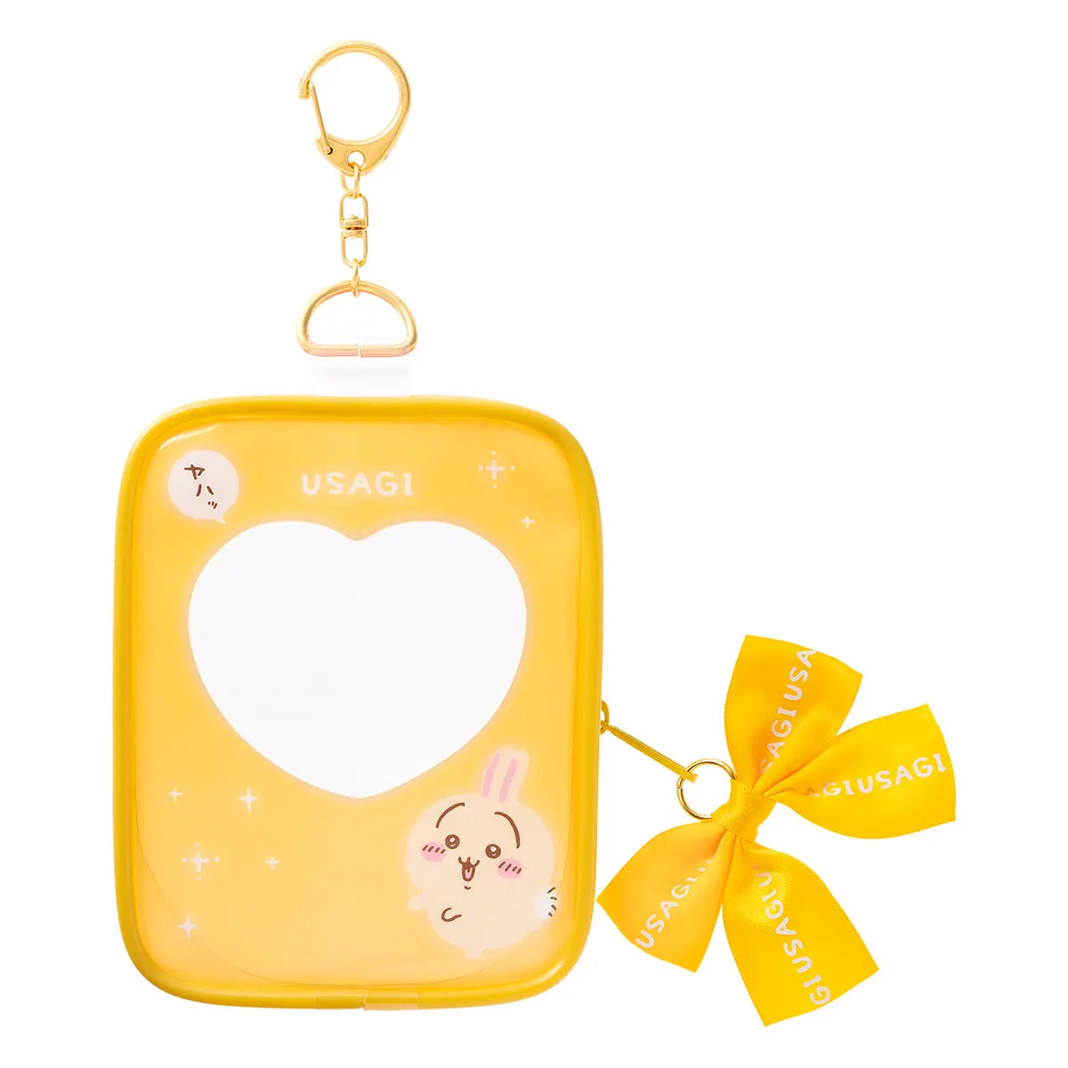 Clear pouch that can hold Chiikawa mascots! - Chiikawa / Usagi