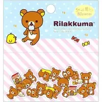 Stickers - RILAKKUMA / Korilakkuma & Kiiroitori & Rilakkuma