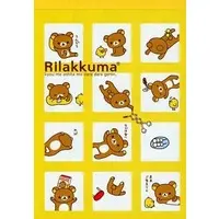 Stationery - Memo Pad - RILAKKUMA / Kiiroitori & Rilakkuma