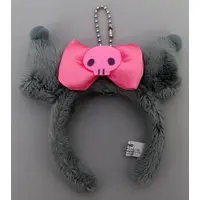 Key Chain - Plush - Plush Key Chain - Sanrio characters / Kuromi