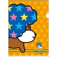 Stationery - Plastic Folder (Clear File) - Afro Ken