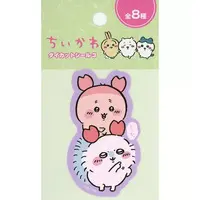 Stickers - Chiikawa / Momonga & Used Bookstore (Kani-chan)