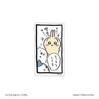 Chiikawa Stickers Just right for Smartphone - Chiikawa / Chiikawa & Usagi & Hachiware