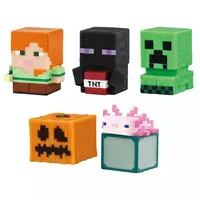 Trading Figure - MINECRAFT / Axolotl & Pumpkin