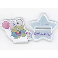 Acrylic stand - Sanrio characters / Kero Kero Keroppi & Pochacco