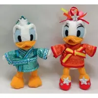 Plush - Disney / Donald Duck & Daisy Duck