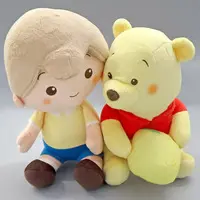 Plush - Winnie the Pooh / Winnie-the-Pooh & Christopher Robin