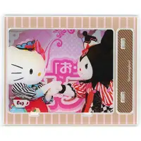 Acrylic stand - Sanrio characters / Hello Kitty & Kuromi