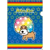 Stationery - Plastic Folder (Clear File) - Afro Ken