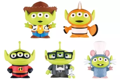 Trading Figure - Toy Story / Woody & Aliens & Rémy (Disney)