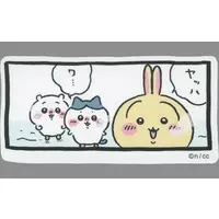 Chiikawa Stickers Just right for Smartphone - Chiikawa / Chiikawa & Usagi & Hachiware