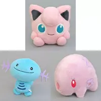 Plush - Pokémon / Wooper & Munna & Jigglypuff