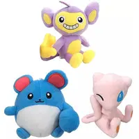 Plush - Pokémon / Mew & Marill & Aipom